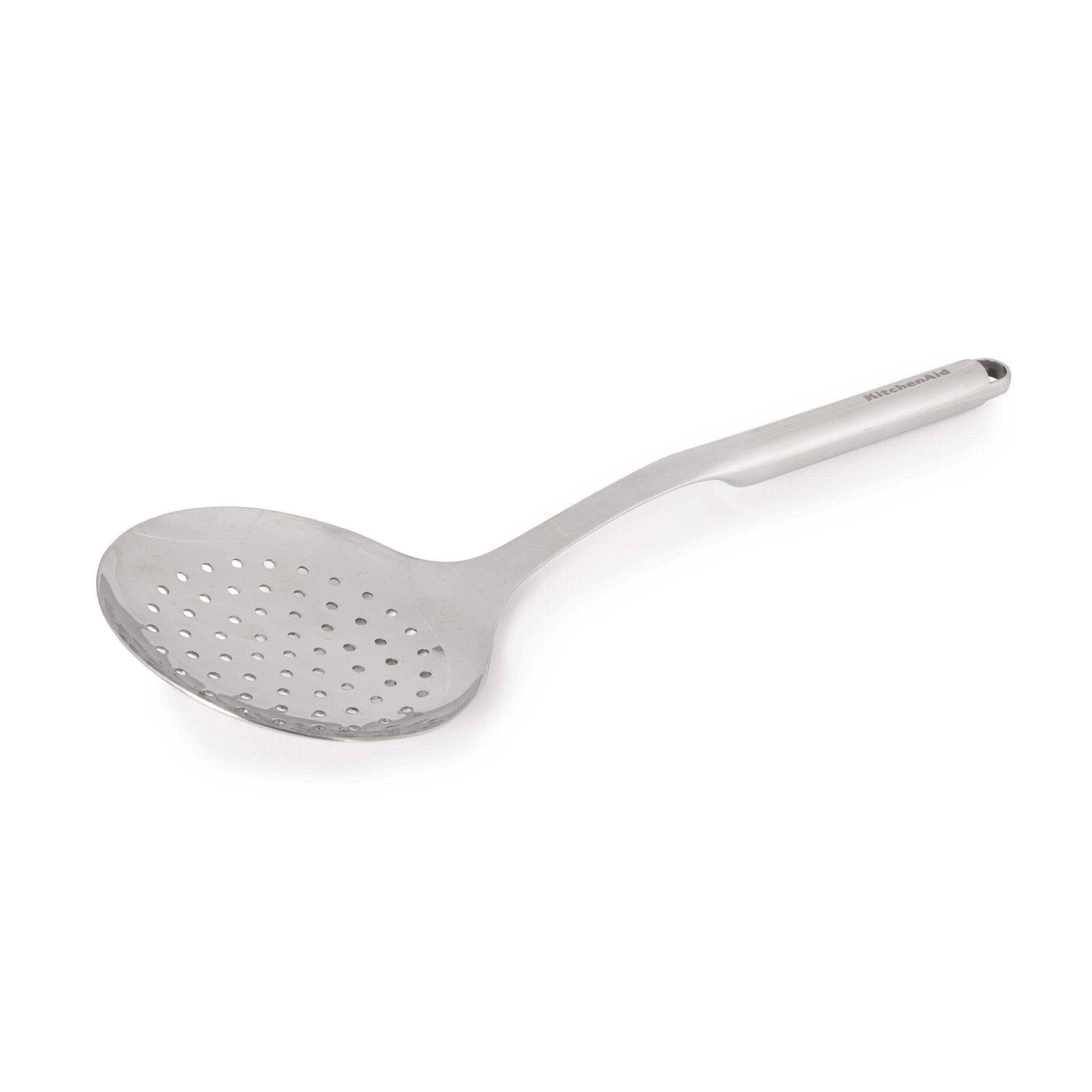 KitchenAid Premium Stainless Steel Strainer Front_Angled_Right