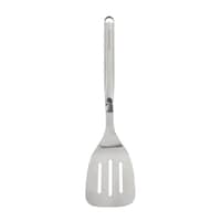 KitchenAid Premium Stainless Steel Slotted Turner Overhead_Flat