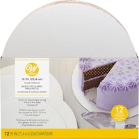 Wilton Cake Circles, 10-in, 12-pc Front_Flat