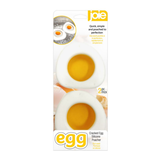 Joie Cracked Egg Silicone Poacher, 2-pc Front_Flat