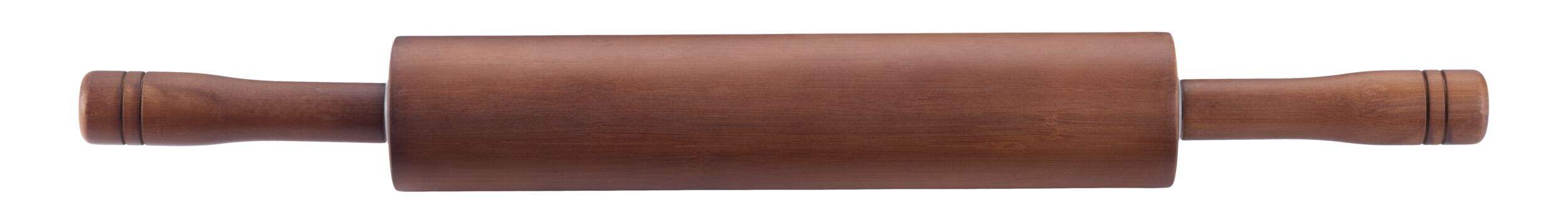 Master Chef Classic 2-Handle FSC Bamboo Rolling Pin Front_Flat