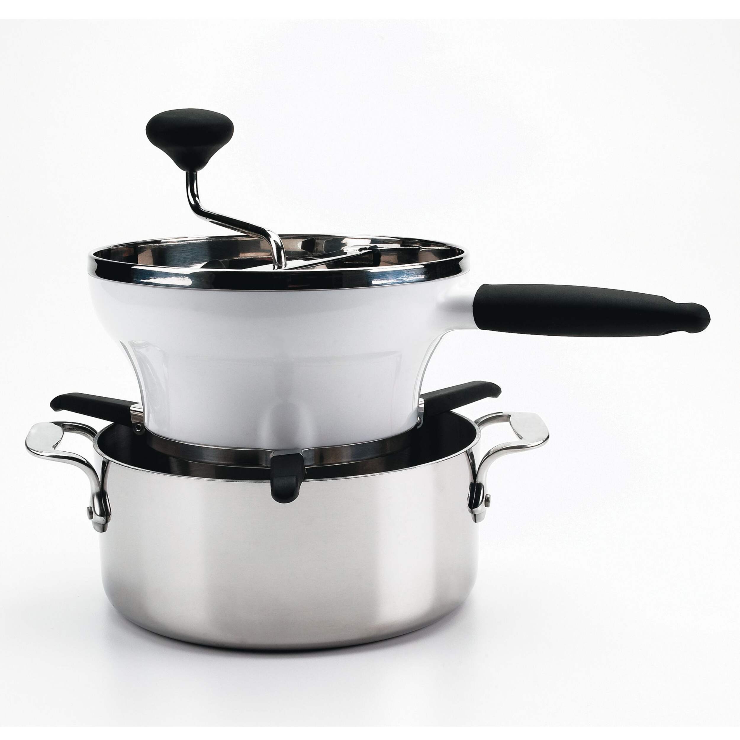 OXO Good Grips Stainless Steel Food Mill with Non-Slip Handle Front_Elevated