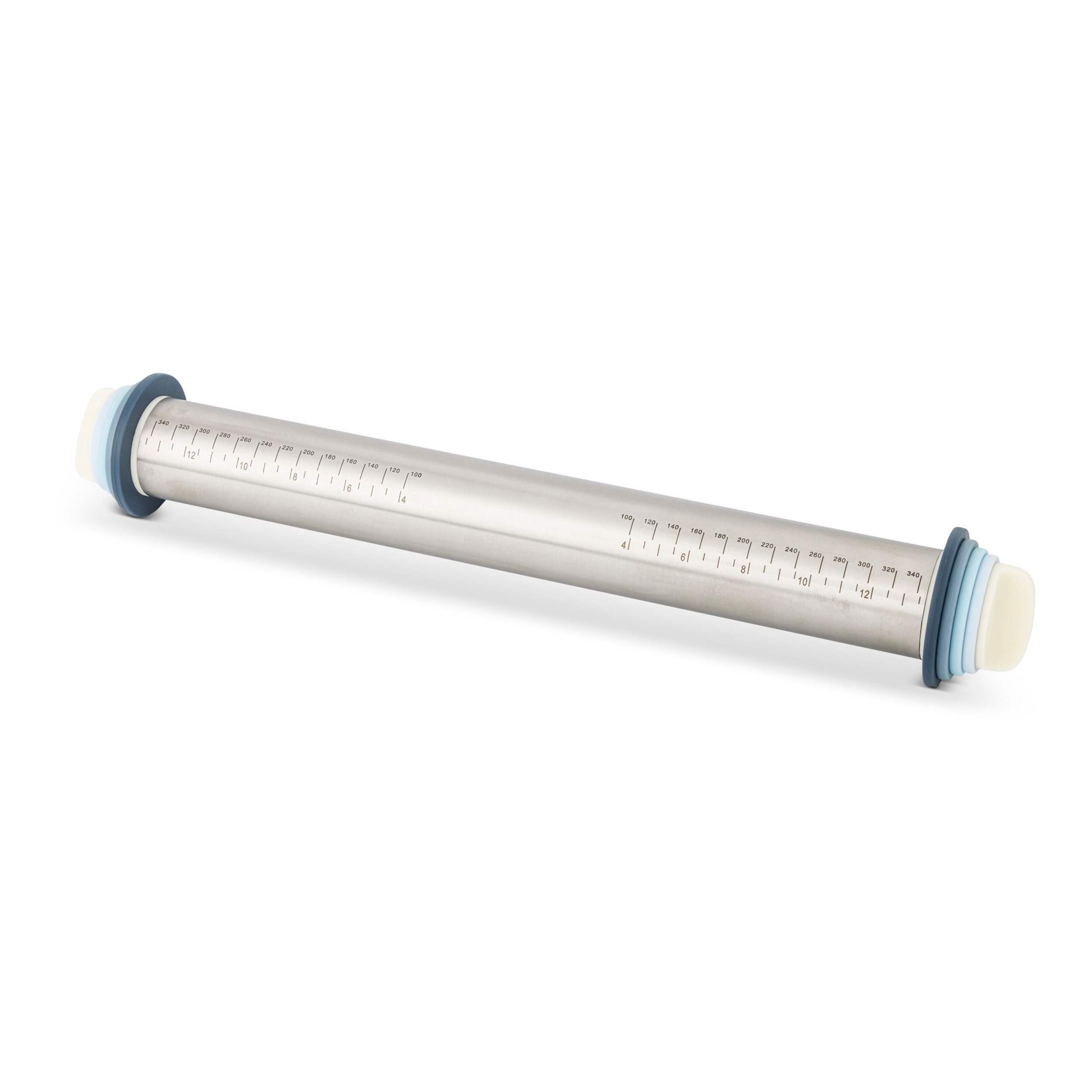 Rouleaux à pâtisserie en acier inoxydable ajustable Vida par PADERNO Front_Angled_Left