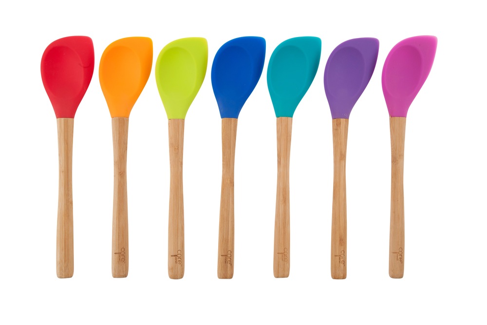 Core Kitchen Bamboo & Silicone Pointed Spoon Canadian Tire