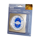 Indoor Thermometer with Humidy Front_Angled_Left