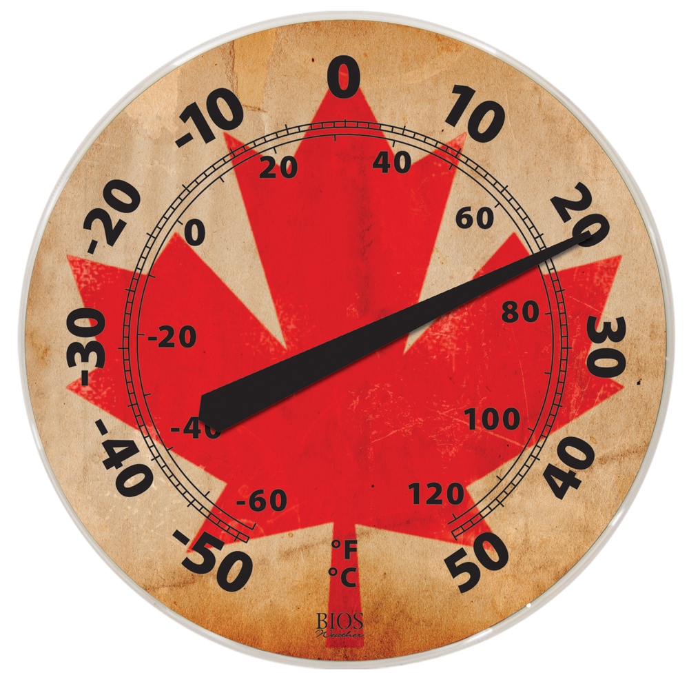 Bios Living Maple Leaf Thermometer Canadian Tire