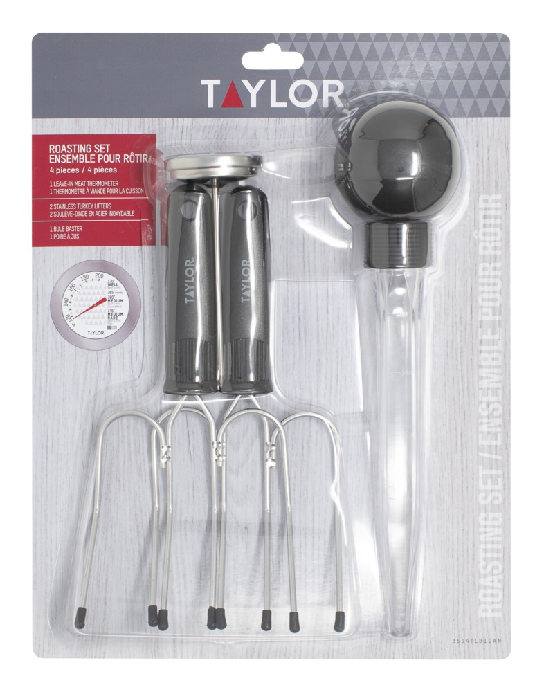 Taylor Stainless Steel Roasting Set, 4pc Canadian Tire