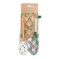 Core Home Festive Baking Utensil Set, 5-pc Front_Flat