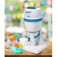 Machine à glace pilée et cornet glacé électrique Kool-Aid de Nostalgia avec porte-cornet réutilisable et 2 gobelets à glace