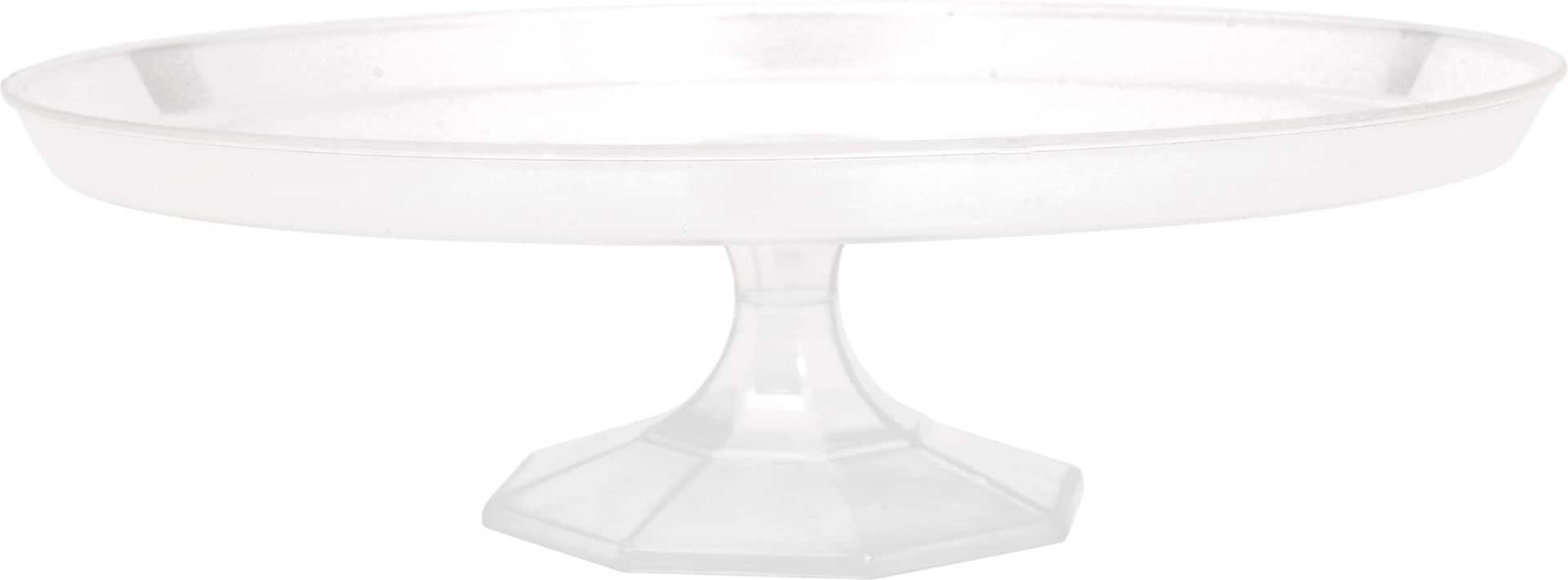 Clear cake clearance stand