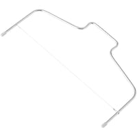 Lyre pour égalisation de gâteaux Wilton, argent, 12 po, pour cuisson/décoration de gâteau Front_Three_Fourths_Angled_Left