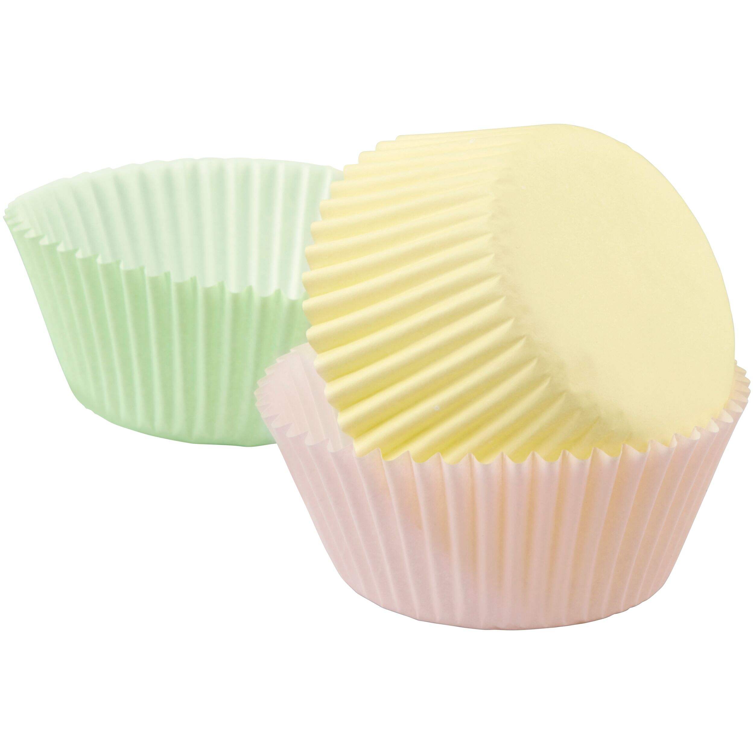 Wilton Standard Baking Cups, Assorted Pastels, 75-ct Composite_or_Mixed