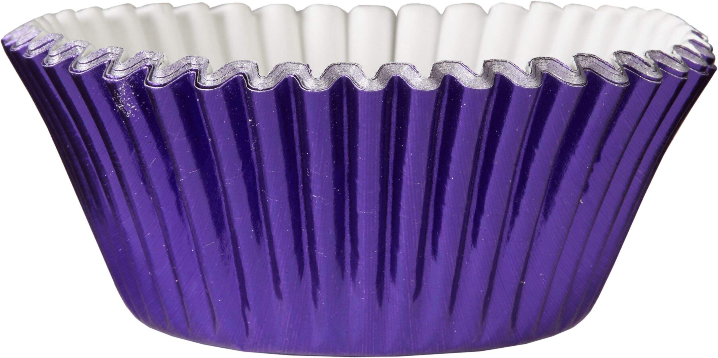 Metallic Purple Baking Cups, 24-ct Front_Elevated