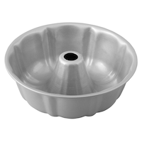 Wilton Fluted Tube Pan, 9.7-in Front_Elevated