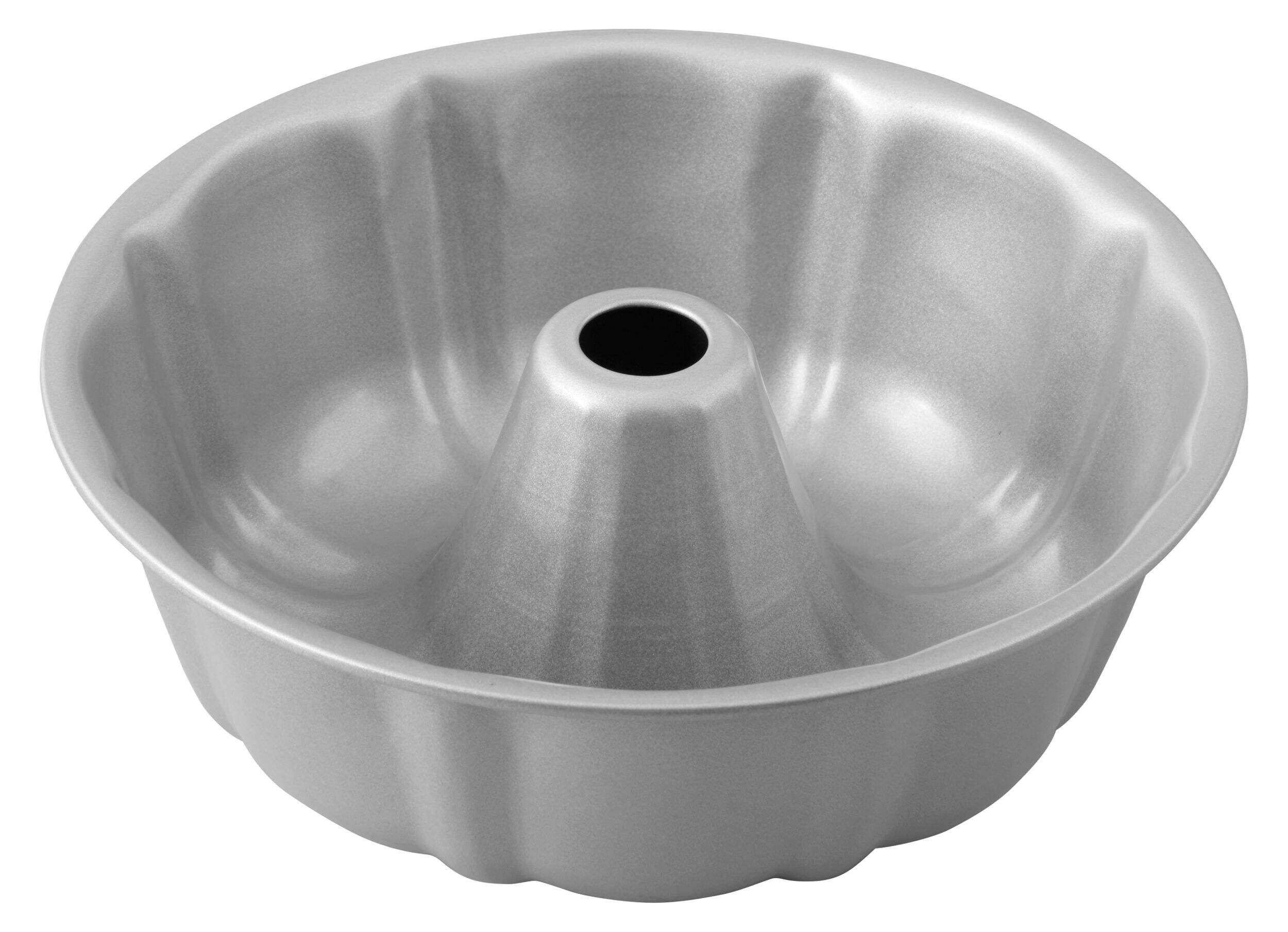 Wilton Fluted Tube Pan, 9.7-in Front_Elevated