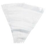 Sac de décoration de gâteau jetable Wilton, transparent, paq. 24, décoration de gâteaux/pâtisseries Front_Flat
