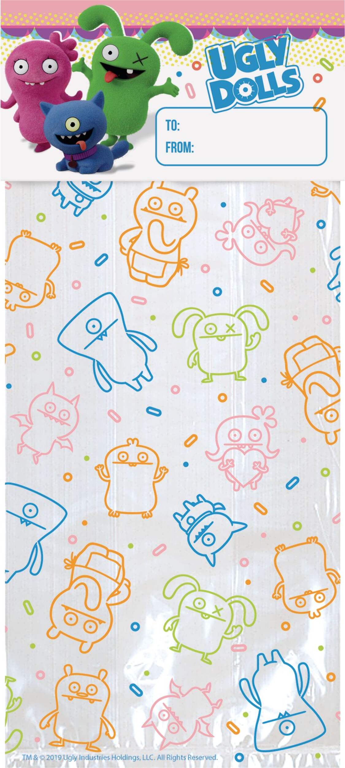 Wilton Ugly Dolls Treat Bag Kit, 20-ct Front_Flat