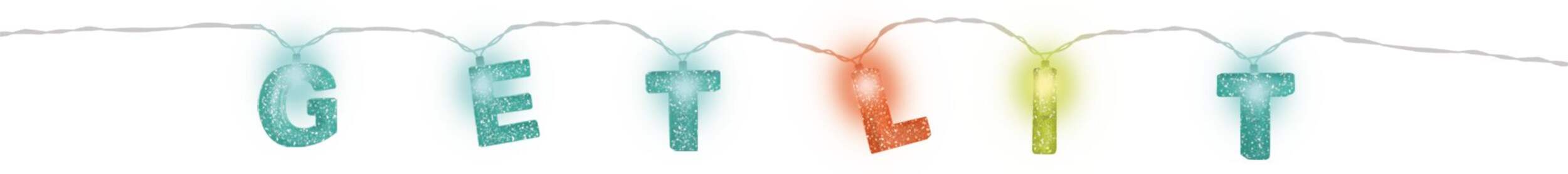 Get Lit LED String Lights Front_Flat
