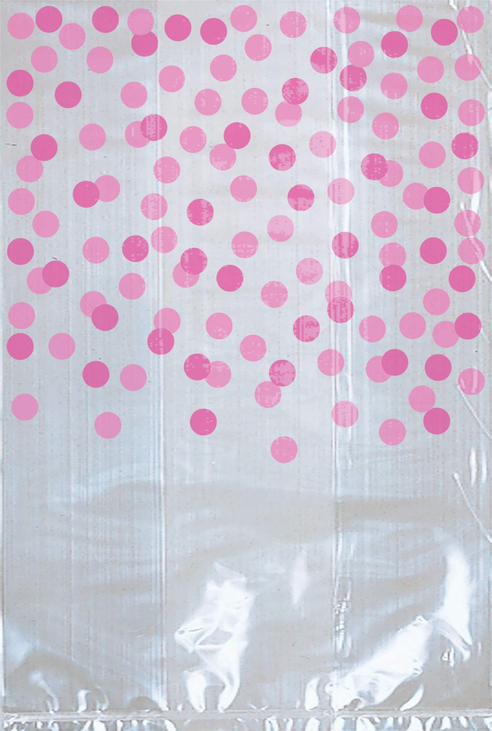 Sacs à friandises à pois roses, paq. 25 Overhead_Flat