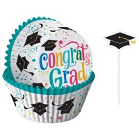 Moules et piques à petits gâteaux pour finissants Follow Your Dreams Composite_or_Mixed