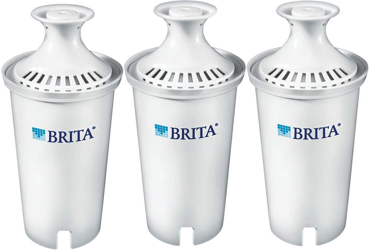 Brita - Filtres de rechange pour carafe filtrante, sans BPA, 3 paq