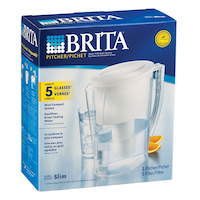 Brita Slim Pitcher, 5-Cup Front_Angled_Right