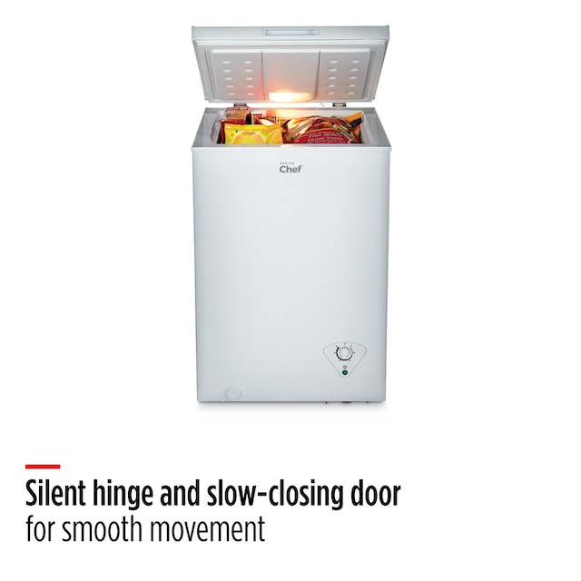 Best Energy Star Chest Freezer MASTER Chef Energy Star Chest Freezer with Front-Mount Thermostat for