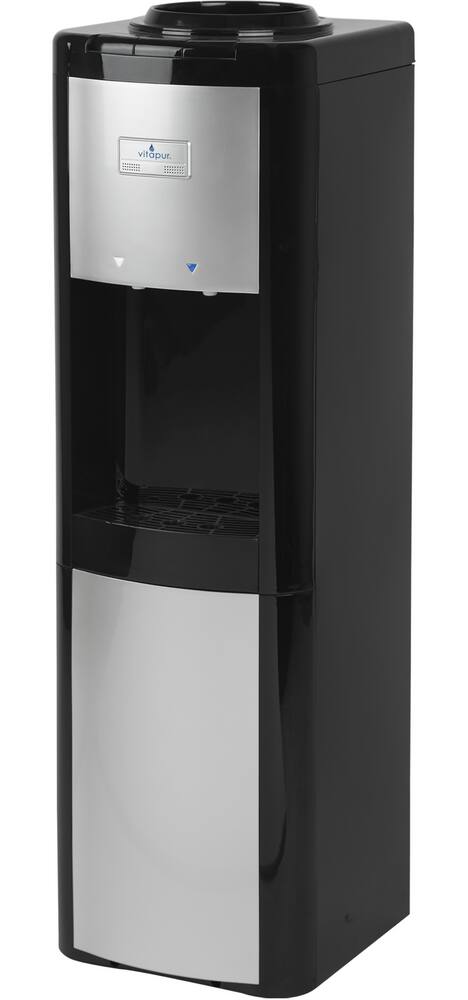 Vitapur Top Load Water Cooler/Dispenser, 2 Temperatures, Black ...