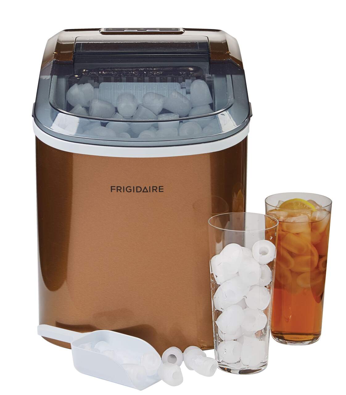 Frigidaire Countertop 26-Pound Ice Maker Red