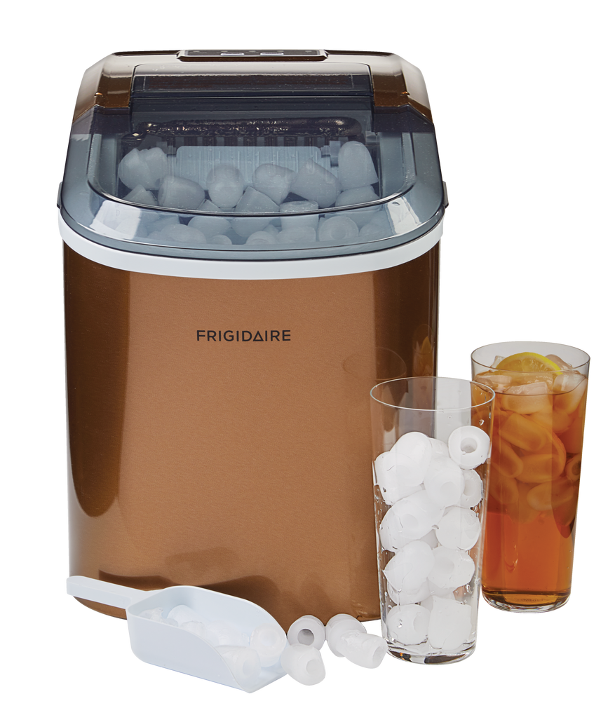 Frigidaire Portable Countertop Ice Maker, 26 lbs of Ice Per Day, Ready in 6  Min, 2.5L, Copper | Canadian Tire