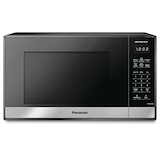 Panasonic NN-SG458S Countertop Microwave, 0.9-cu.ft., Black & Stainless Steel Front_Elevated