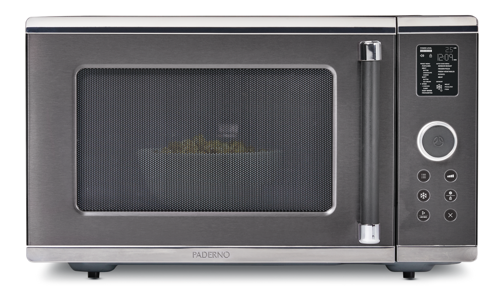 PADERNO Countertop Microwave with EvenHeat Inverter Technology, 1.6 cu