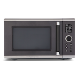 PADERNO 1.3 cu.ft. Microwave Oven with Even-Heat Inverter, Black Stainless Steel Front_Elevated