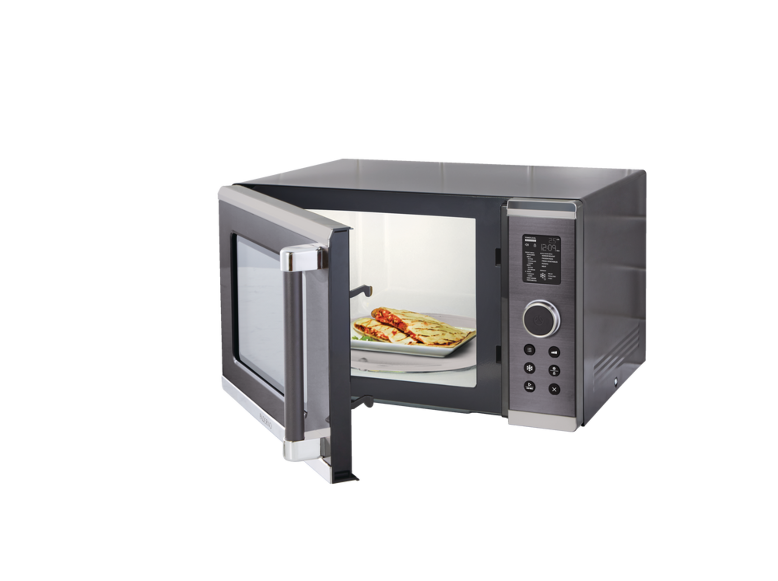 PADERNO Countertop Microwave with EvenHeat Inverter Technology, 1.3 cu
