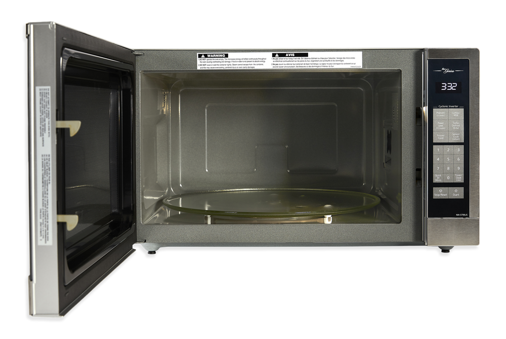Panasonic NNST99JS Countertop Microwave with Cyclonic Wave Inverter