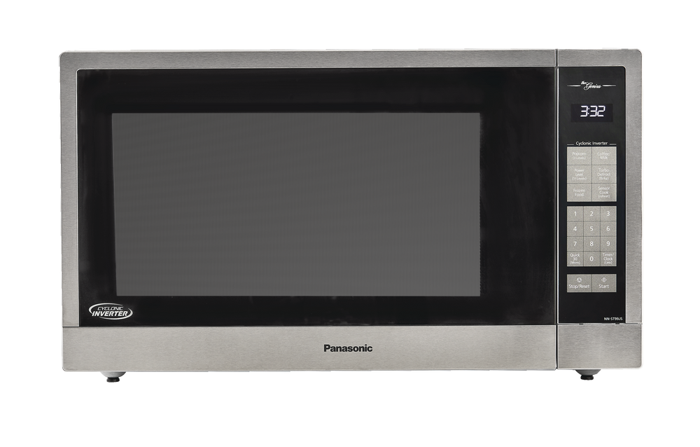 Panasonic NNST99JS Countertop Microwave with Cyclonic Wave Inverter