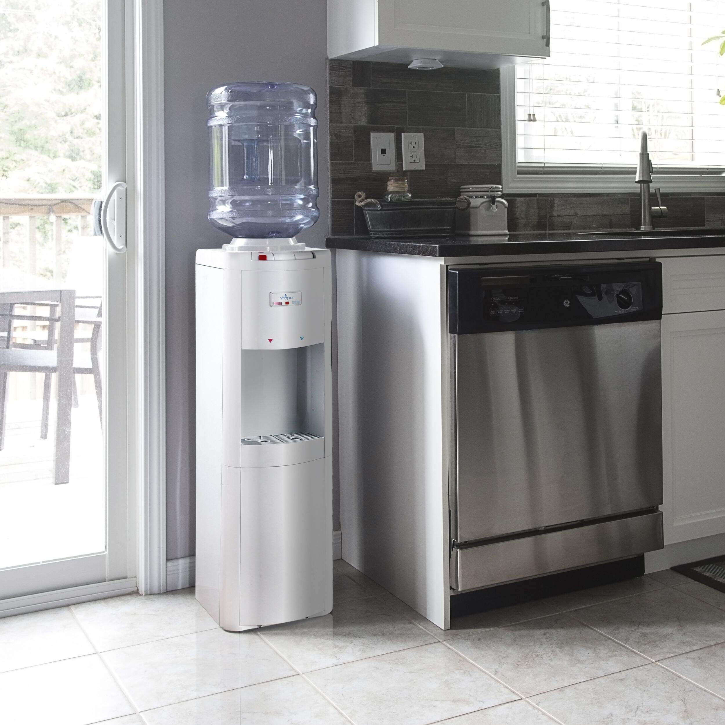 Vitapur Energy Star Top Mount Water Cooler/Dispenser, 3 Temperatures, White Canadian Tire