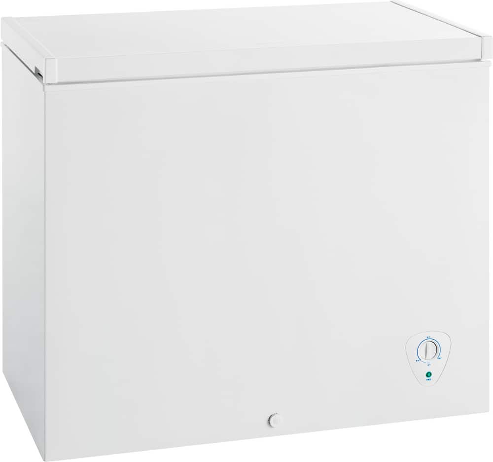 Frigidaire Chest Freezer with Adjustable Thermostat, 8.7-cu.ft., White ...