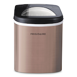 Frigidaire Stainless Steel Bullet Ice Maker, Copper, 2.3-Qt, 26-lb/day Front_Elevated