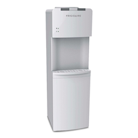 Frigidaire Hot and Cold Water Cooler/Dispenser, White Front_Three_Fourths_Angled_Left