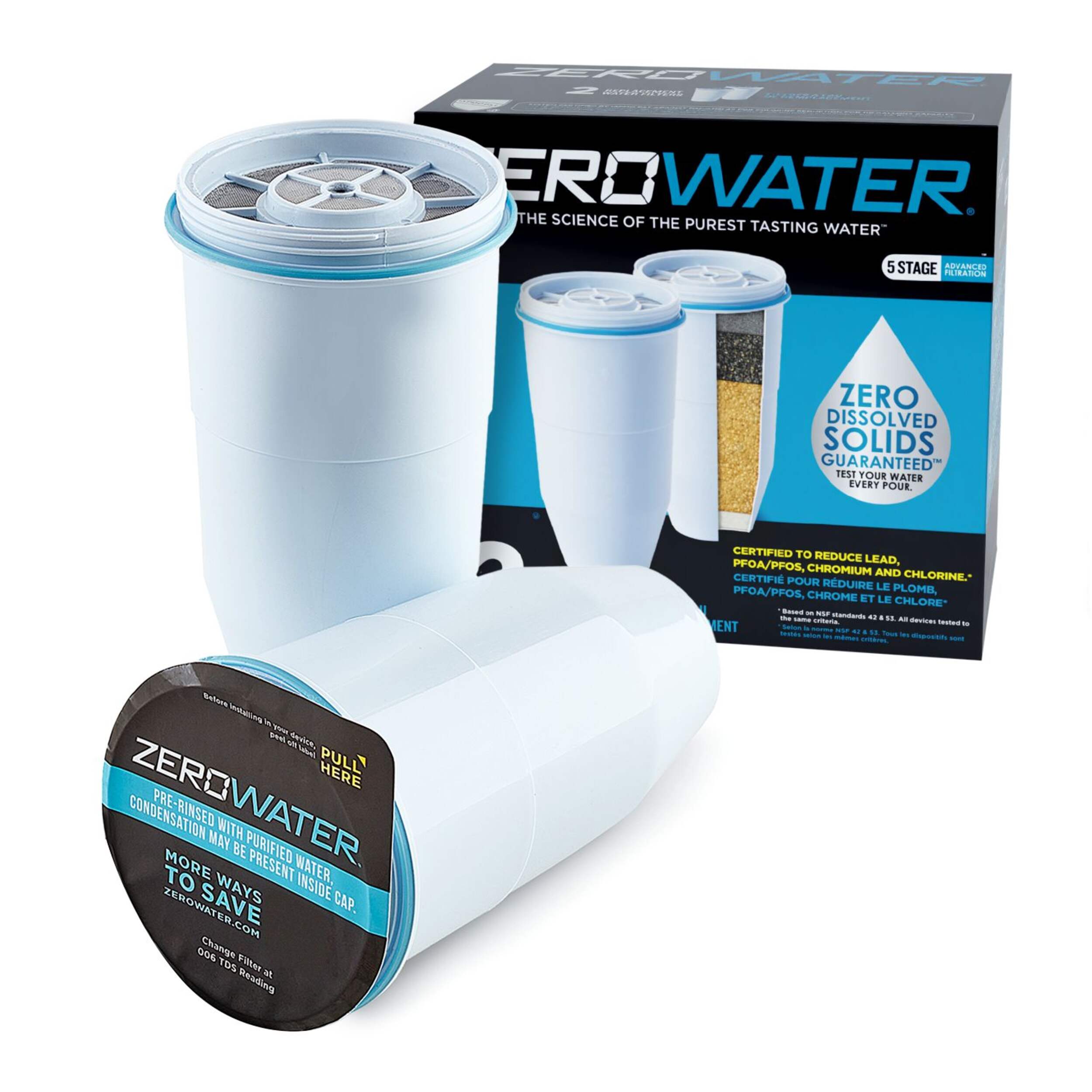 ZeroWater 5-Stage Replacement Filters Composite_or_Mixed