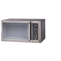 Vida Microwave, Stainless Steel, 1.1-cu-ft Front_Three_Fourths_Angled_Left
