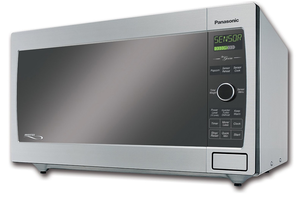 Panasonic 1.6 cu.ft. Stainless Steel Genius Inverter Microwave Oven