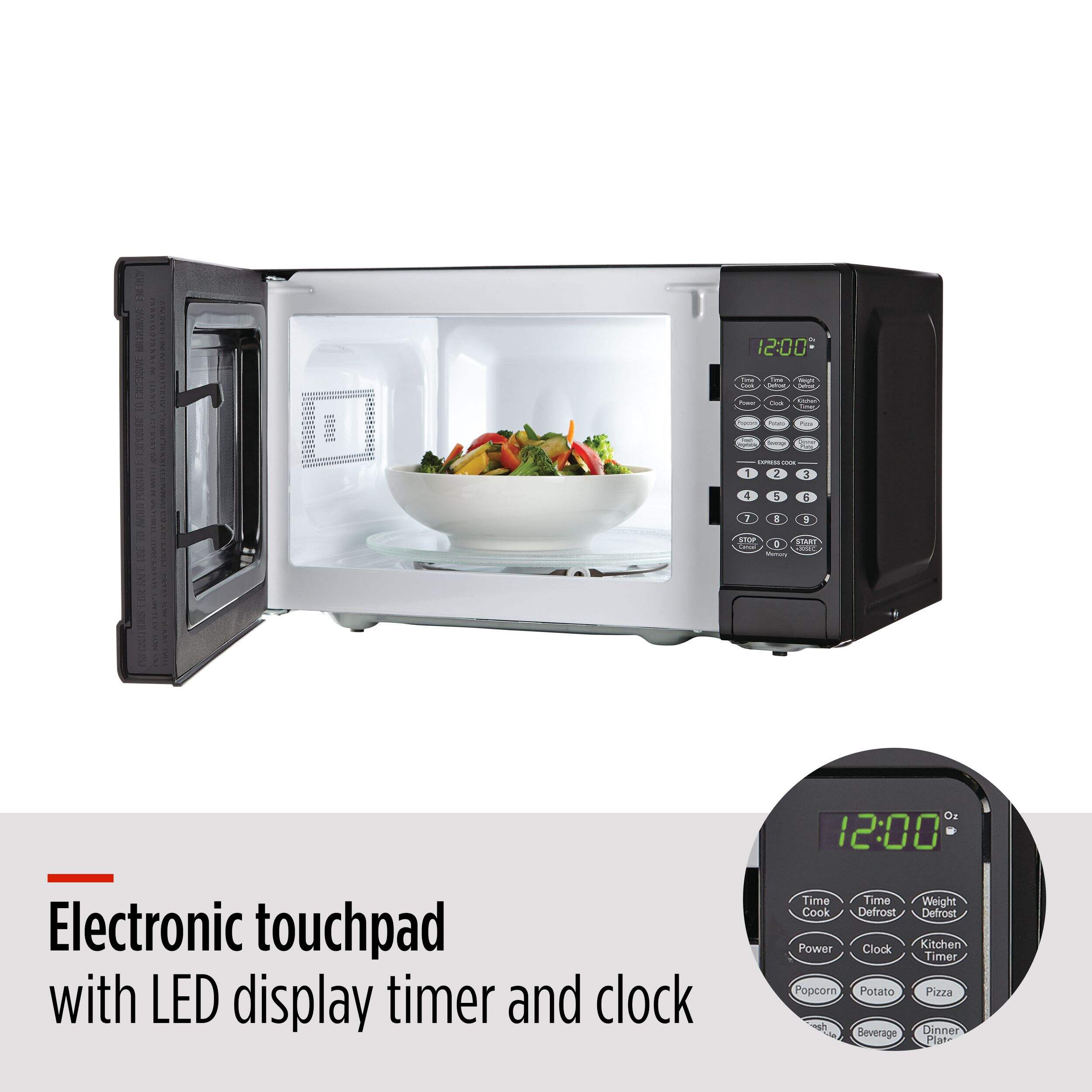 MASTER Chef Countertop Microwave, White, 0.7cu.ft. Canadian Tire