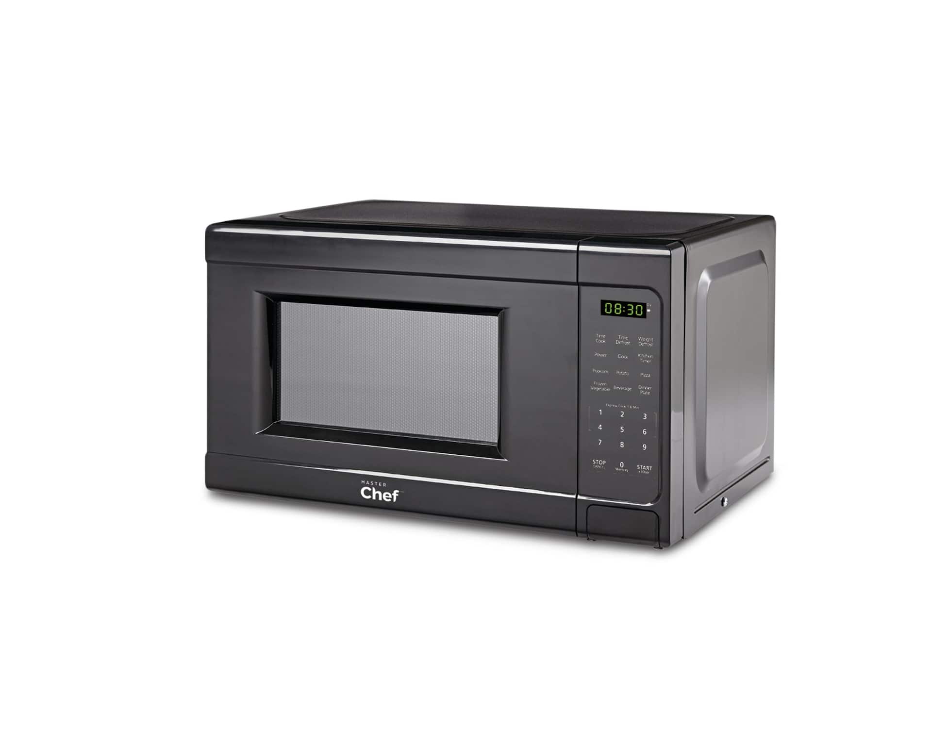 MASTER Chef Countertop Microwave Black 0.7 cu.ft. Canadian Tire
