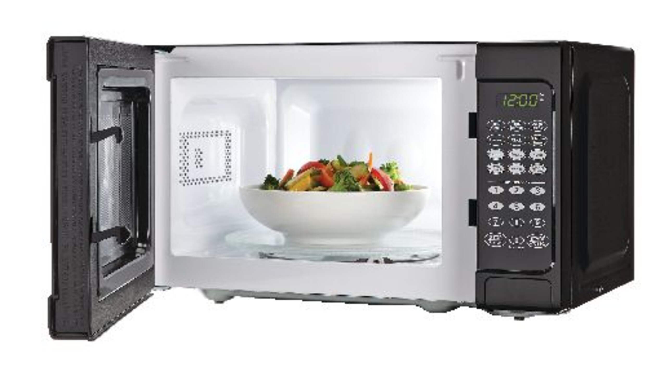 MASTER Chef Countertop Microwave, Black, 0.7cu.ft. Canadian Tire