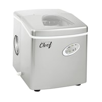 MASTER Chef Ice Maker, Silver, 3-L