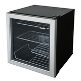 Refroidisseur à vin/Réfrigérateur autonome de Danby, peut contenir 17 bouteilles, métal Front_Three_Fourths_Angled_Left