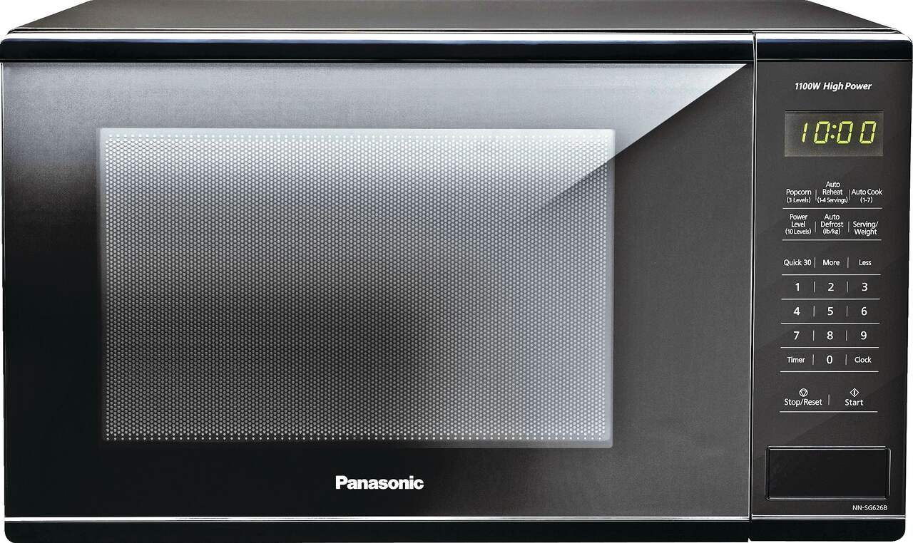 Panasonic Black 1.3 Cu. ft. Countertop Microwave Oven - NN-SU656B