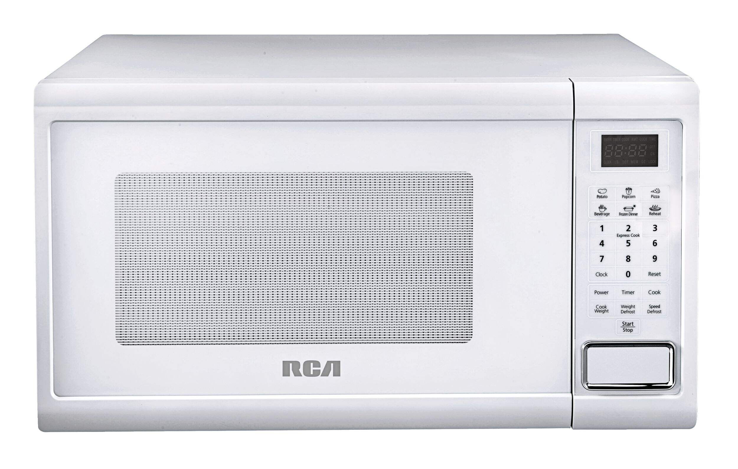 RCA 1.1-cu.ft. Microwave, White Front_Flat